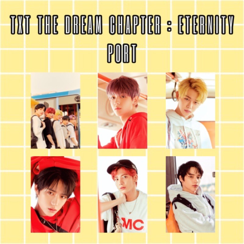 [kstuffind] TXT THE DREAM CHAPTER ETERNITY PORT PHOTOCARD PREMIUM TXT PC TDCE PORT MURAH