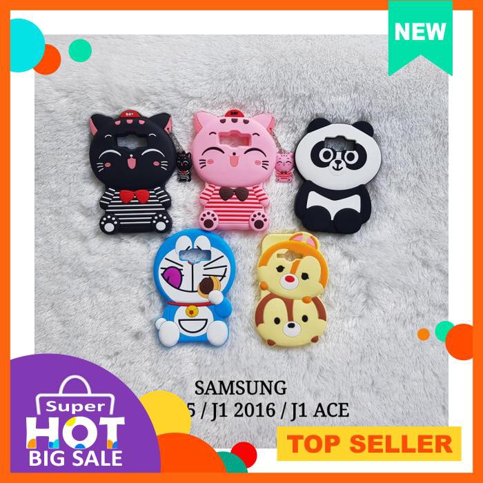 [Casing Hp] J1 Ace / J1 2016 Samsung Case 3D Boneka - Casing & Covers - Soft Case