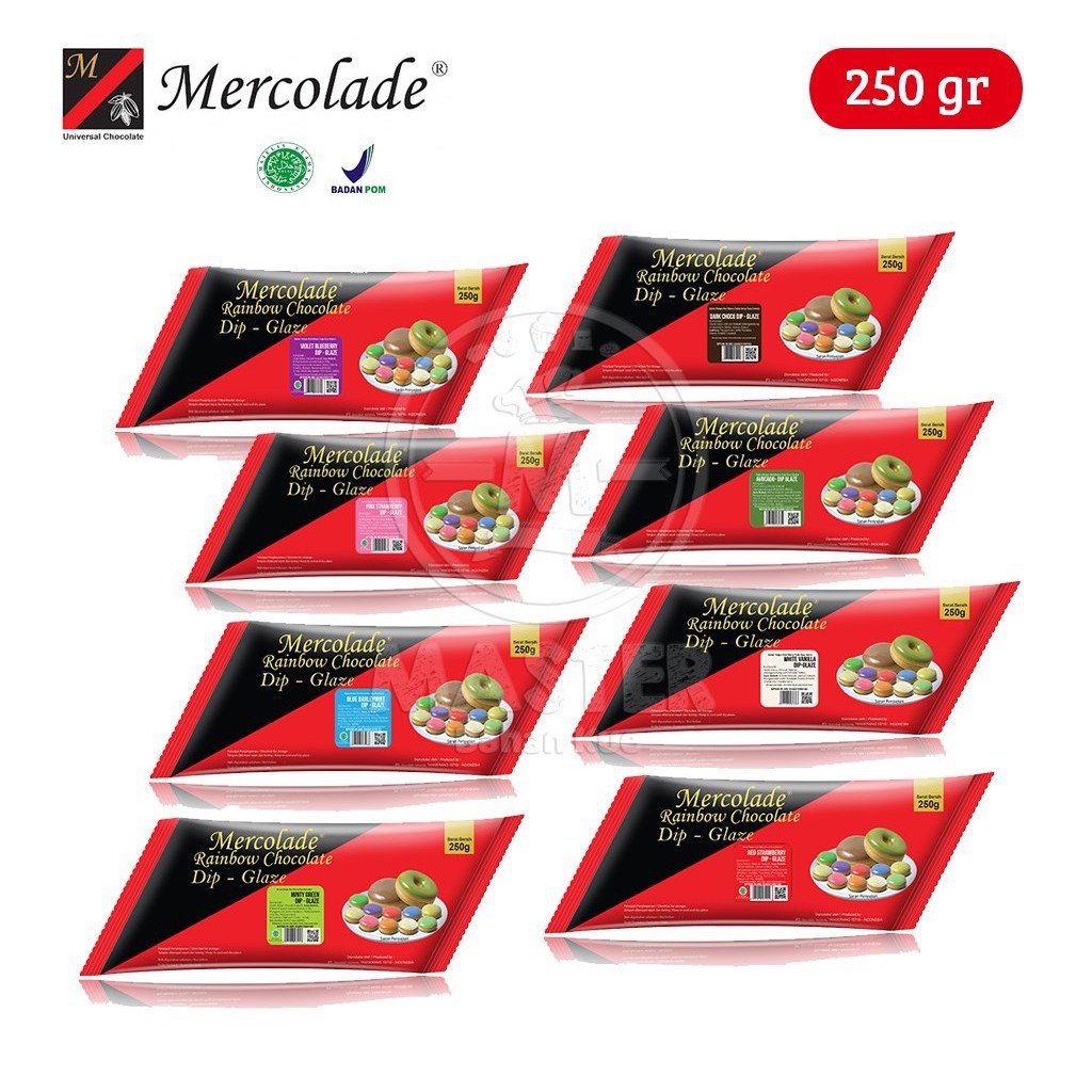 Topping Glaze Mercolade Topping Donat Enak 250 gram