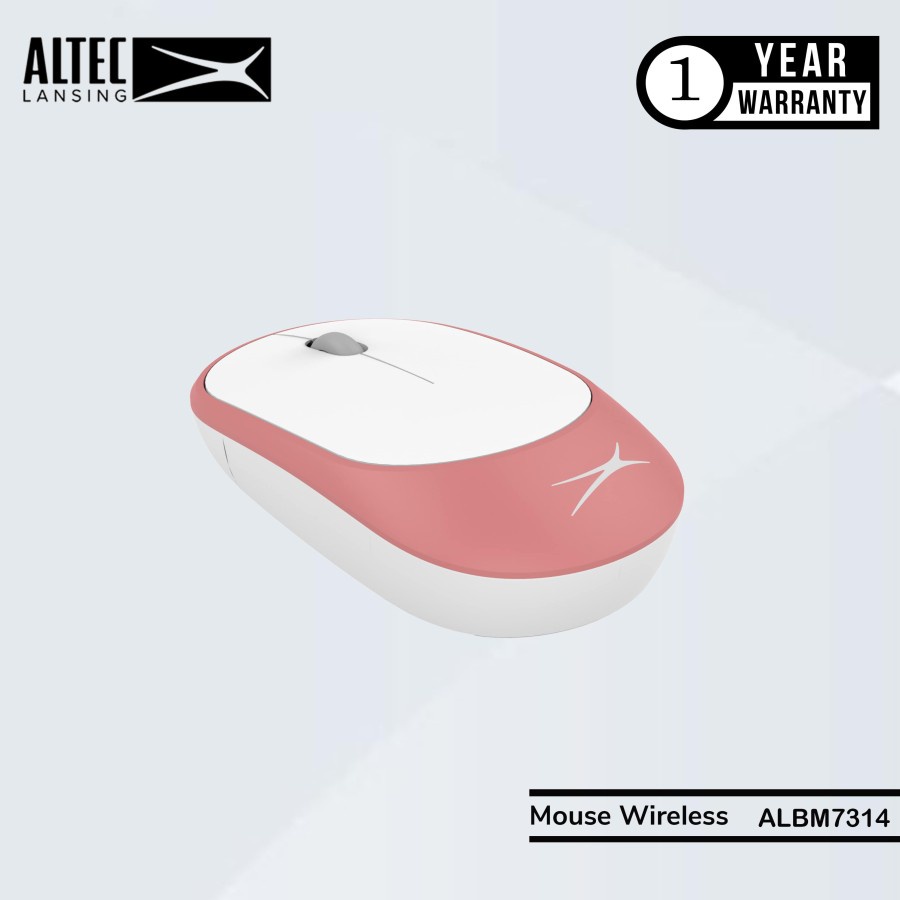 Mouse Wireless Altec Lansing ALBM-7314 Silent Peach | Altec ALBM7314