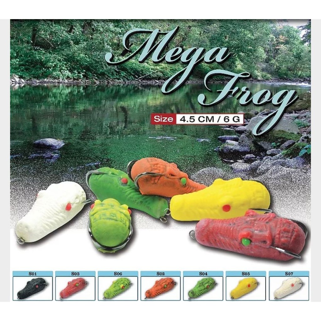 LURE DUM DUM FROG MEGA FROG 4.5cm/6g (THAILAND)