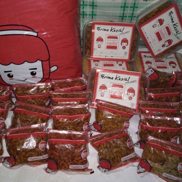 

Makaroni Nge he Kemasan Plastik Reguler