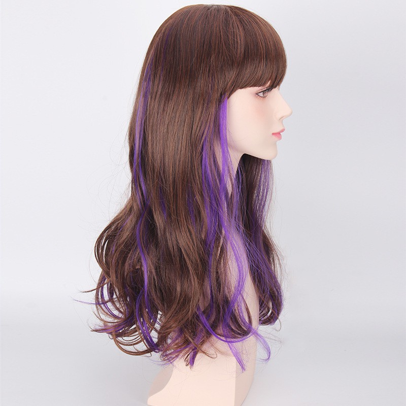 LOL-01 wig rambut palsu lolita cosplay harajuku daily two tone