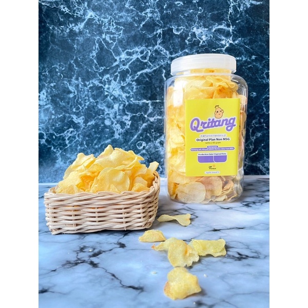

Qritang Keripik Kentang Premium 13 Varian Rasa