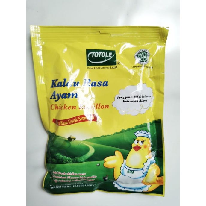

Kaldu Ayam Totole 100G Halal Mui