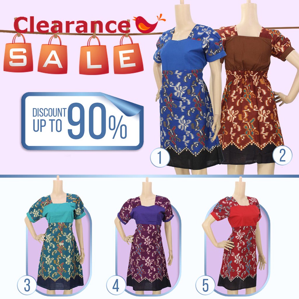 Dress Batik Modern