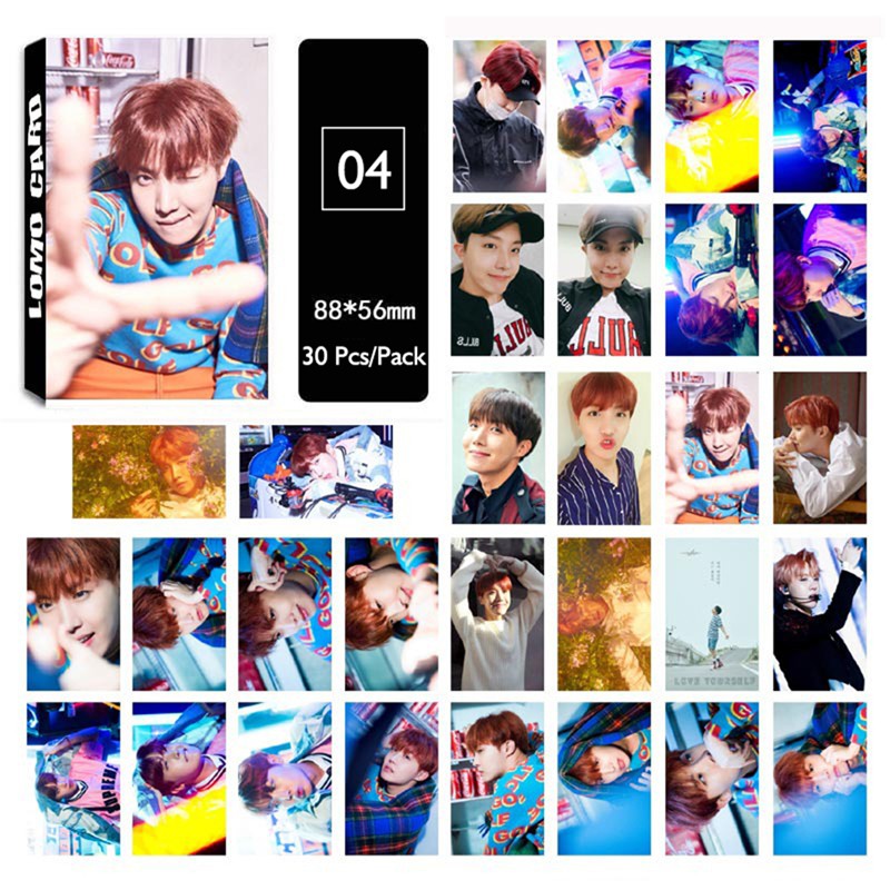 [Bayar Di Tempat]30Pcs Album Koleksi Foto BTS Bangtan Boys Love Yourself