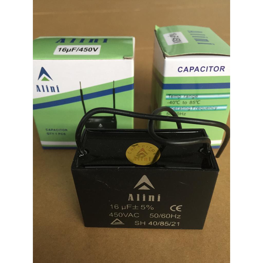 CAPASITOR KOTAK POMPA AIR "ALINI"