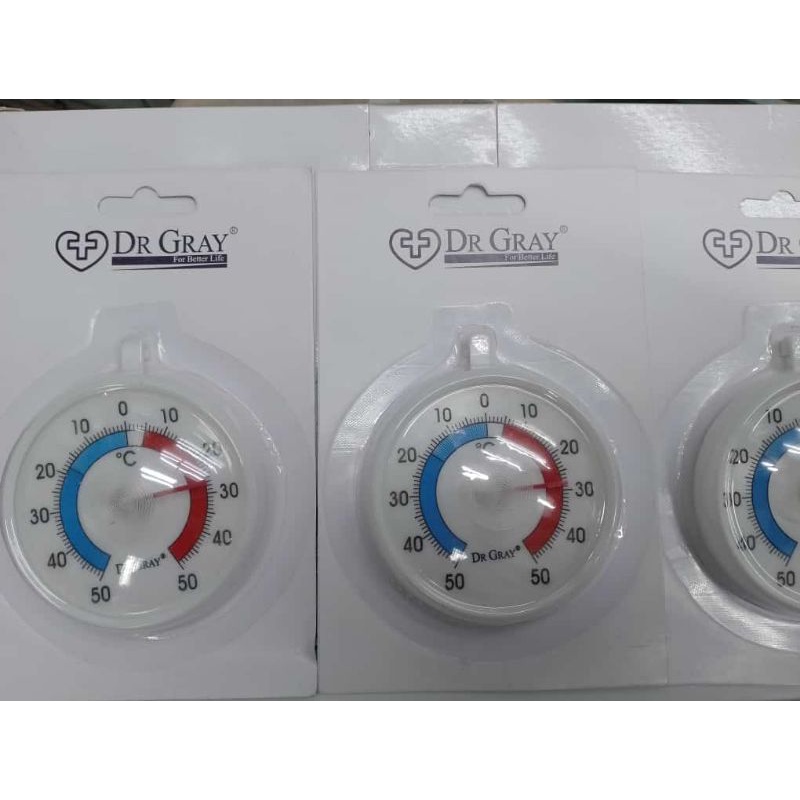 Thermometer Kulkas Bulat Dr Gray