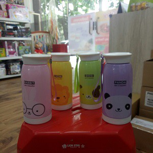 Botol Minum Plastik Cartoon Animal 480ml