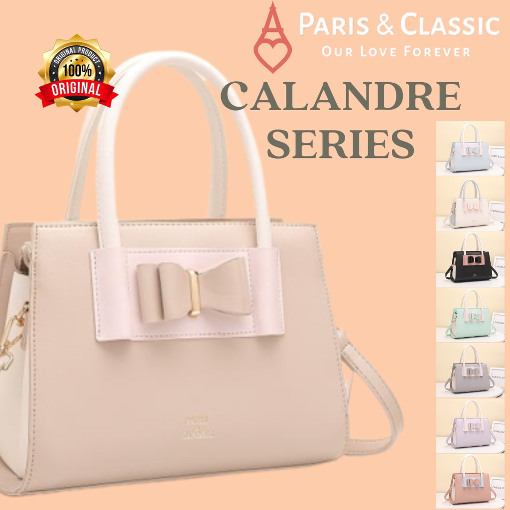 Paris Classic Tas Wanita Import Fashion Branded Terbaru Tophandle Bag Handbag Wanita Tas Kerja Jinjing Wanita[PC32702]