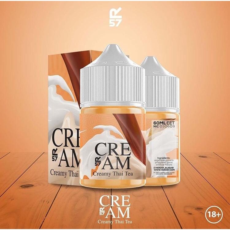 Cream Creamy Thai Tea 60ML by Hero57 Authentic Original