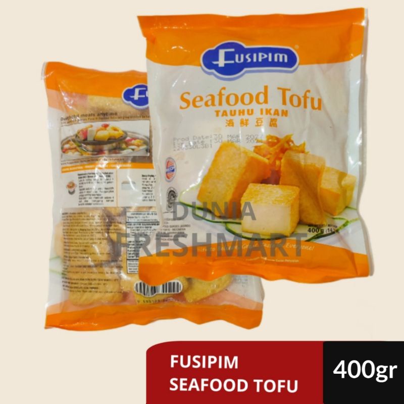 

FUSIPIM SEAFOOD TOFU 400GRAM FISH TO FU