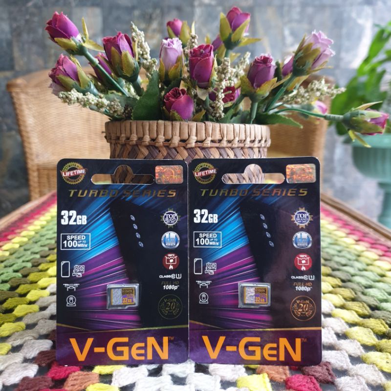 Micro SD VGEN MicroSD V-Gen Class 10 Turbo 32GB 32 GB