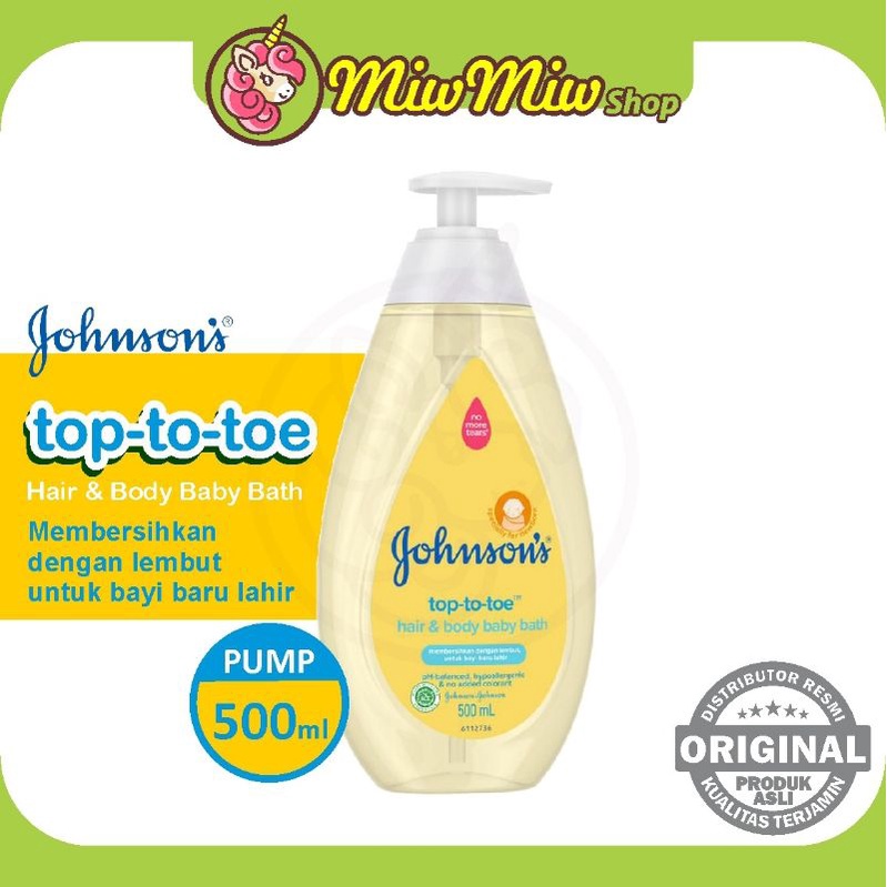 Johnson's Hair &amp; Body  Baby Bath 500 ml Pump