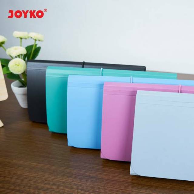 

JOYKO EF 1426 EXPANDING FILE GIRO MAP HARMONIKA AKORDION TAS PLASTIK BANYAK SEKAT