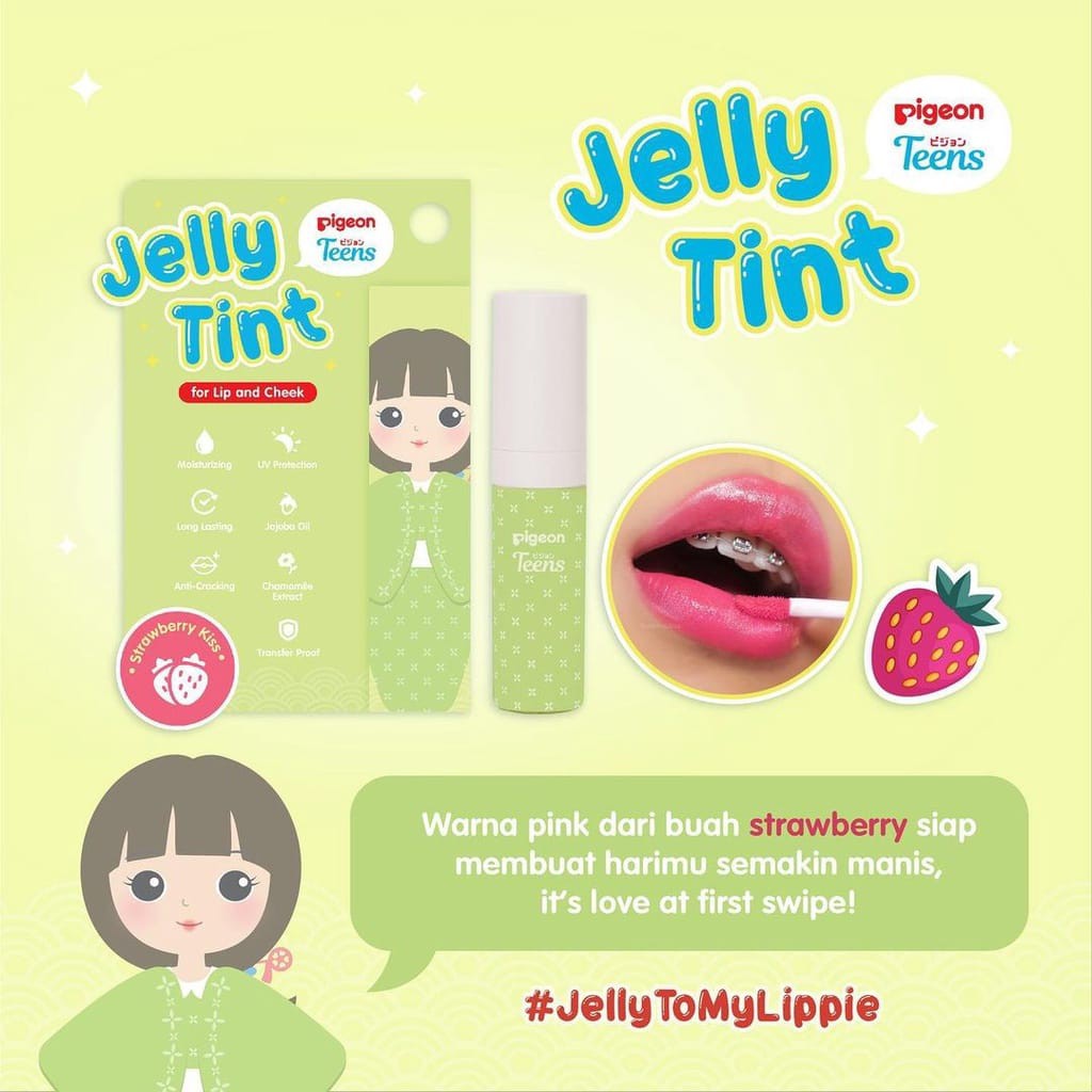 Pigeon Teens Jelly Tint for Lip &amp; Cheek