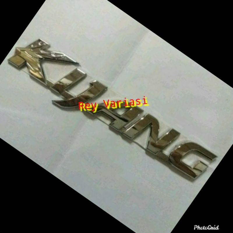 Emblem Samping Kijang Kapsul