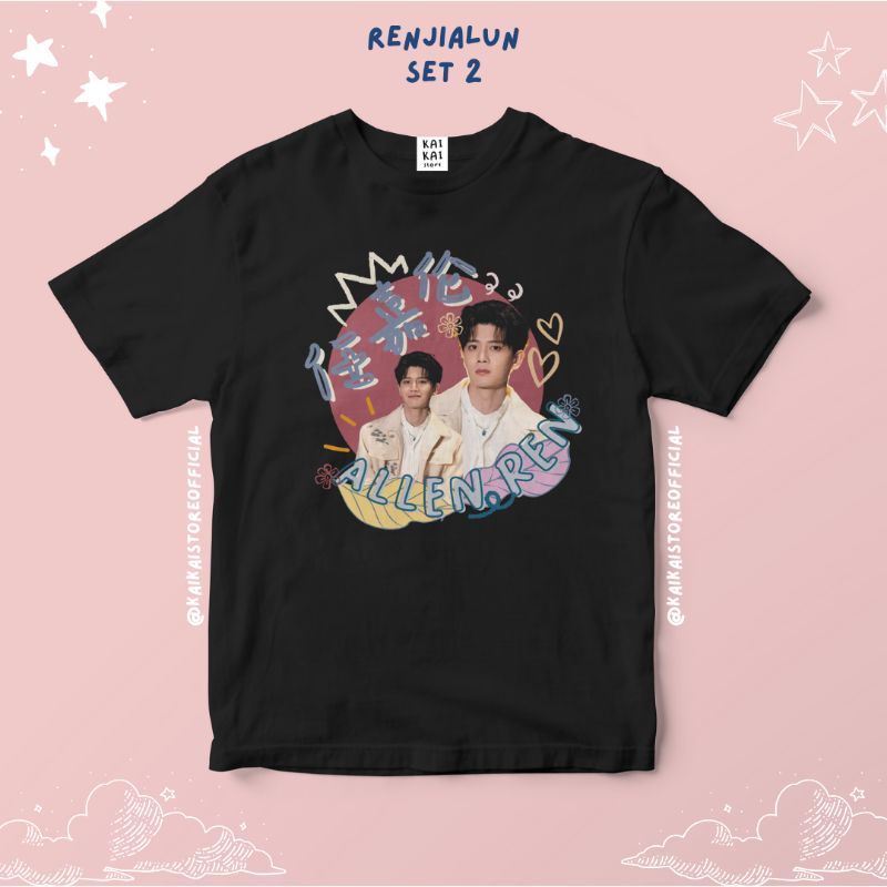 Kaos Baju Allen Ren JiaLun Daily Outfit SET 2