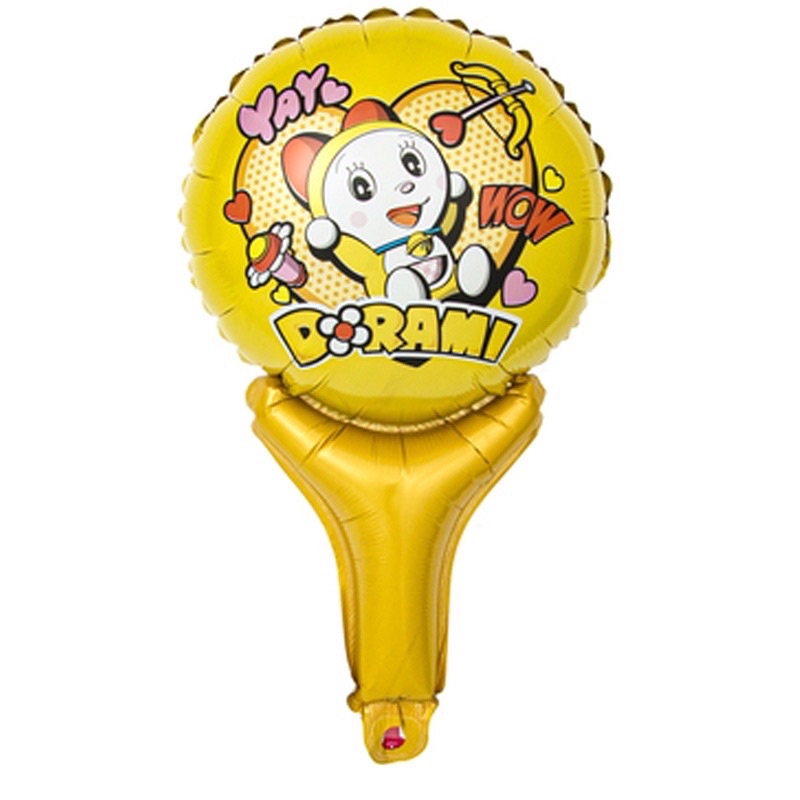 HCS - Balon Foil Tongkat / Balon Pentungan Tongkat / Balon Foil Karakter Balon pentungan tongkat tangan karakter kartun happy birthday balon balon huruf balon latex balon ulang tahun  dekorasi anak