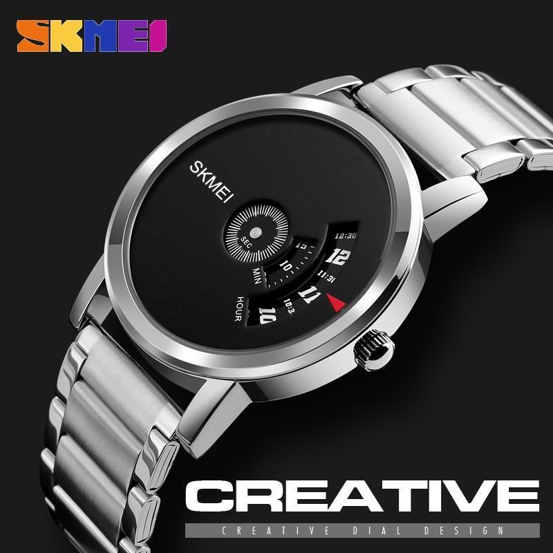 Jam Tangan Pria / SKMEI-1260 Men Stainless Steel