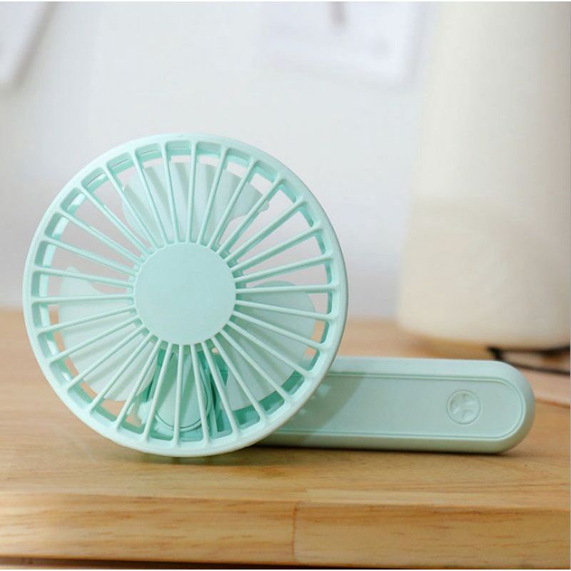 Kipas Angin Mini Portable Rechargeable Fan 3-Speed Adjustment Kipas Angin Genggam s9