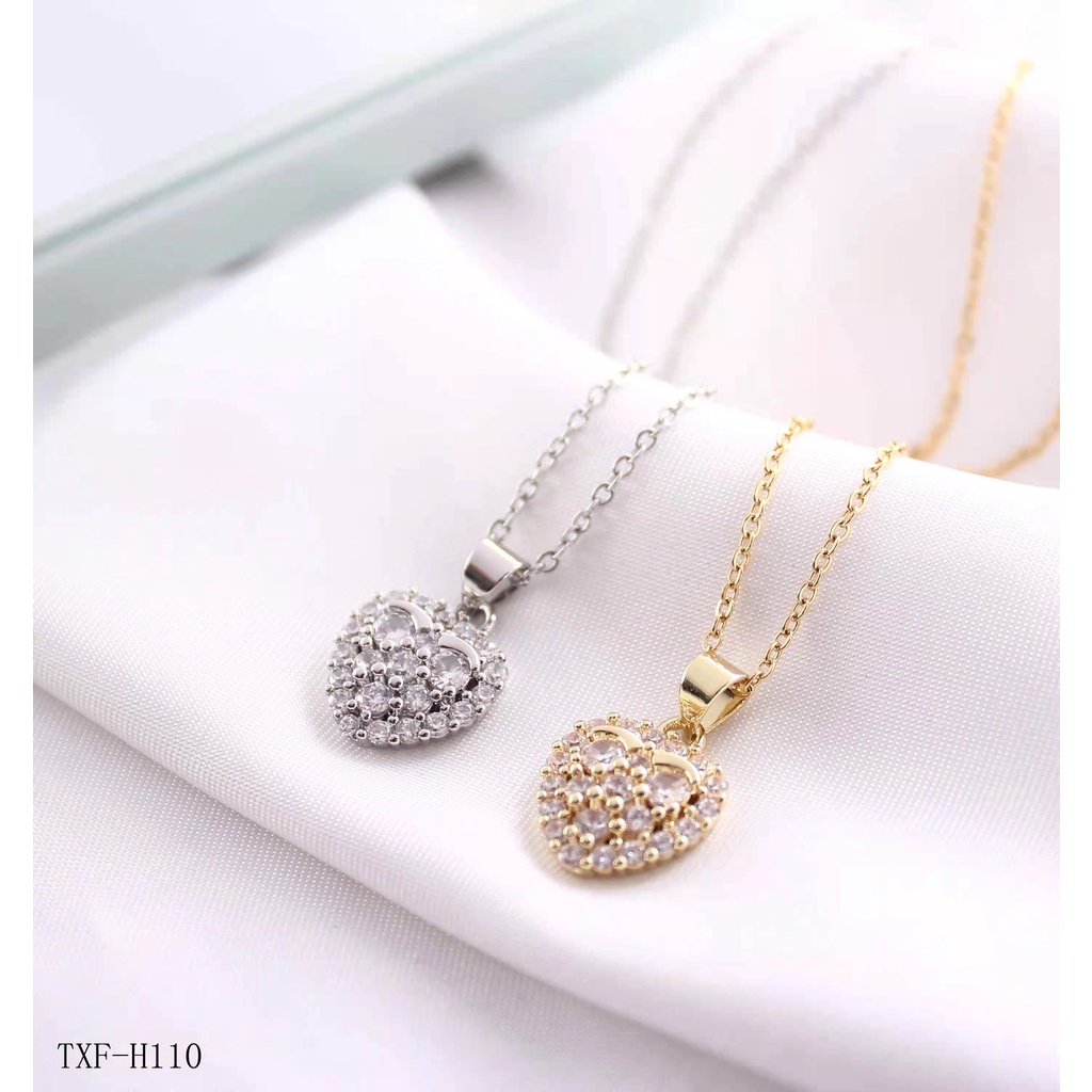 Kalung Titanium Mata Full Perhiasan Fashion 137.110