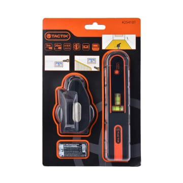 TACTIX Combination Point & Line Laser Level - Alat Pengukur Jarak Laser Multifungsi