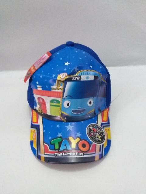 ☆ Topi Anak baseball karakter kartun starkids gambar TAYO