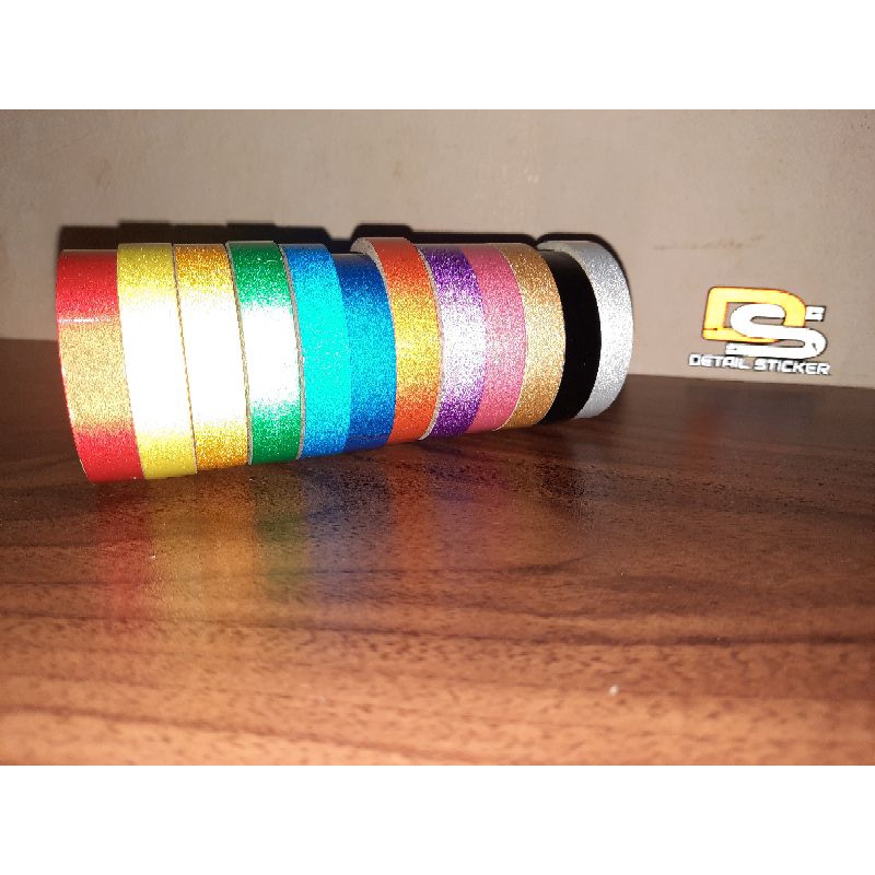 Lis roda velg velk roll rol polos 1cm x 5meter / 10mm