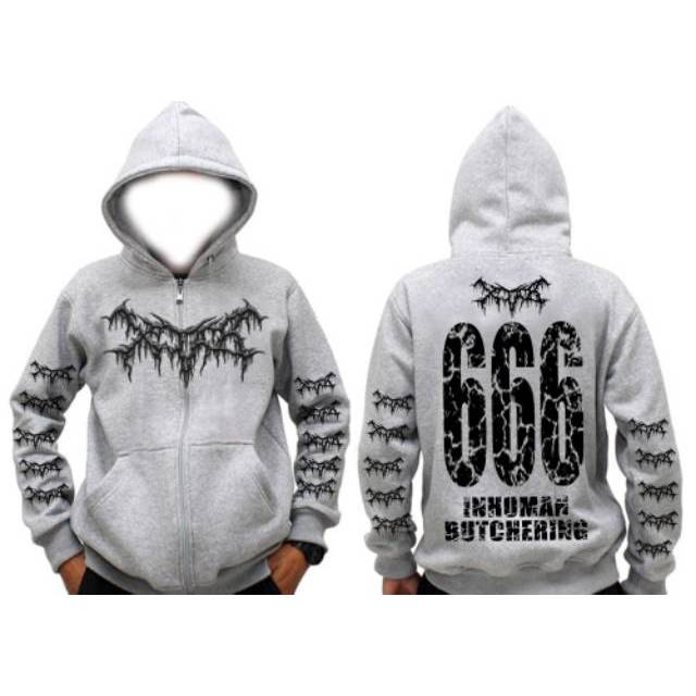 ZIPPER XTAB ABU - 666 (SIZE LUAR) / XTAB DISTRO