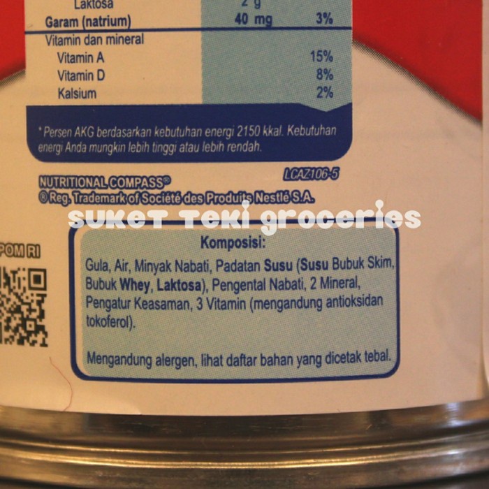 

Da2011Ca Susu Kental Manis Krimer Carnation Kaleng 370Gr Ready Xa201As