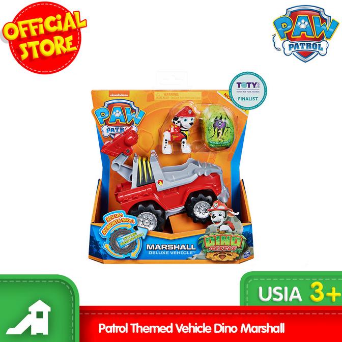 Mainan Paw Patrol Themed Vehicle Dino Marshall ---Termurah---