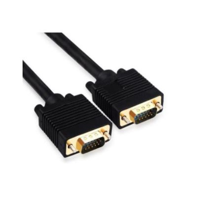 Cable vga bestlink 15 meter gold m-m 1080p Full HD for pc laptop projector - Kabel d-sub db15 monitor indobestlink 15m male