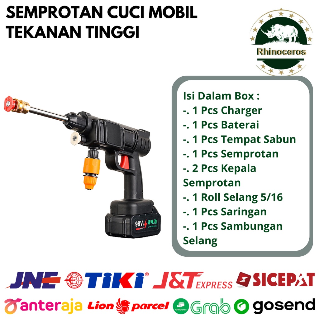 Semprotan Cuci Mobil Listrik Alat Cuci Mobil Portable Jet Cleaner Mesin Steam Cuci Mobil Motor