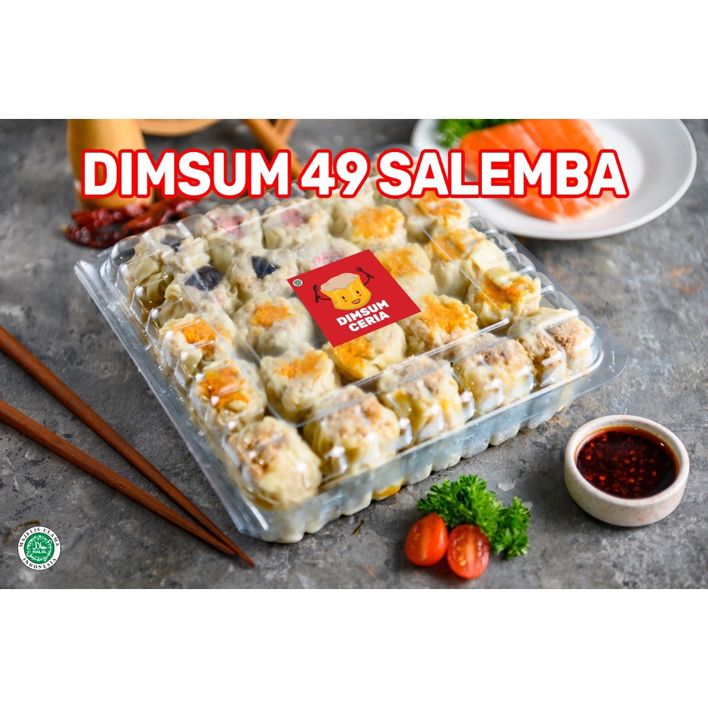 

DIMSUM CERIA 100PCS/ HALAL/ FROZENFOOD