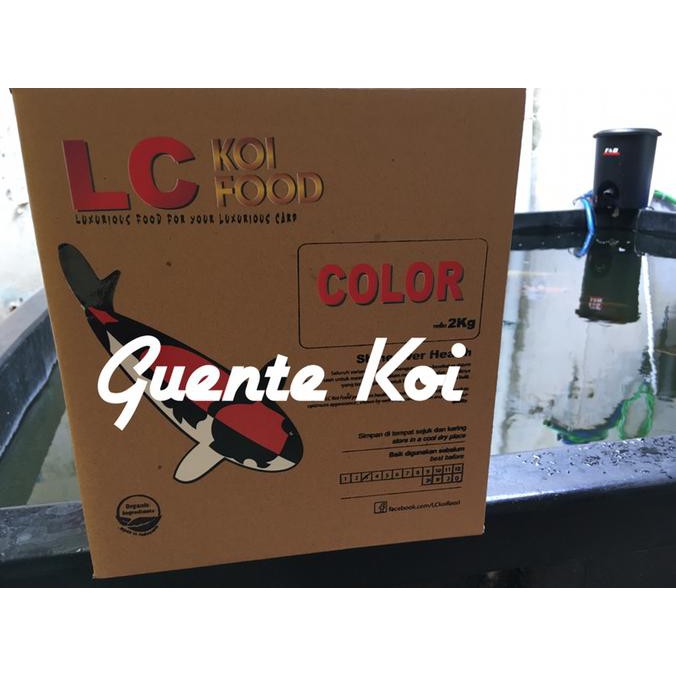 SALE Pakan Ikan Koi Pakan Koi LC Koi Food Complete Colour Ukuran M