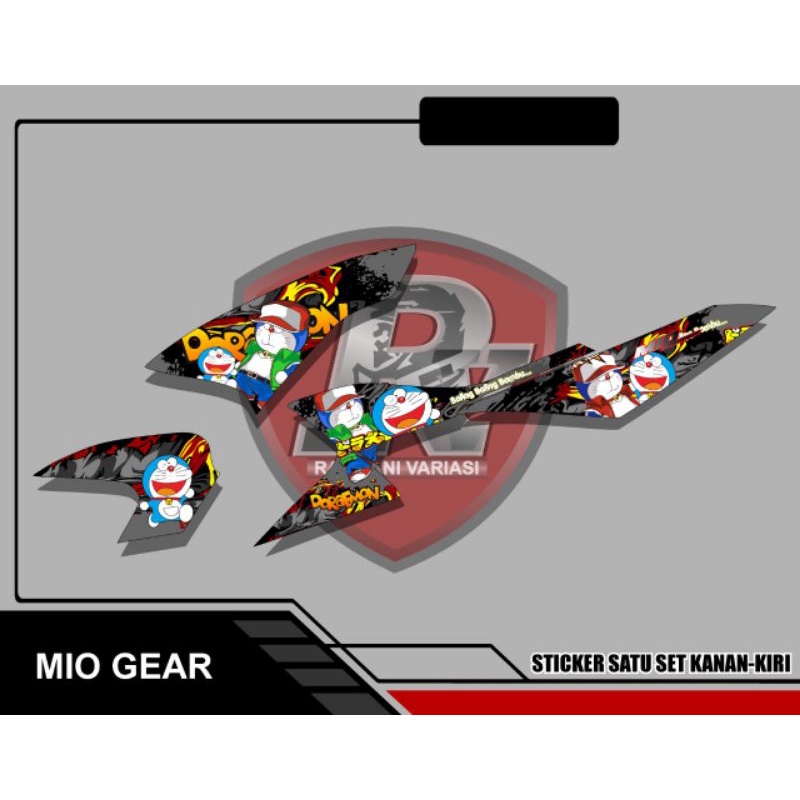 Stripping Variasi Mio Gear/sticker Mio Gear 125