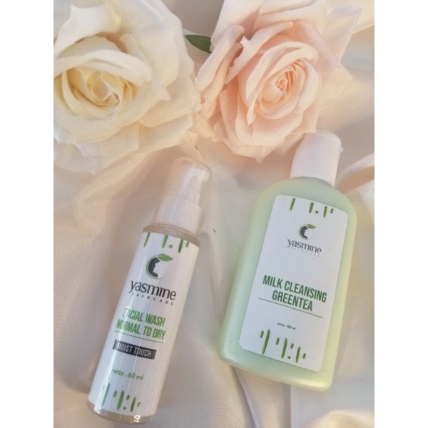 YASMINE SKINCARE> PAKET DOUBLE CLEANSING> NORMAL