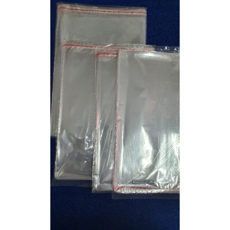 

Plastik Opp Seal Lem Perekat Kemasan Baju Celana 25x35 Cm Tebal 20 Mic