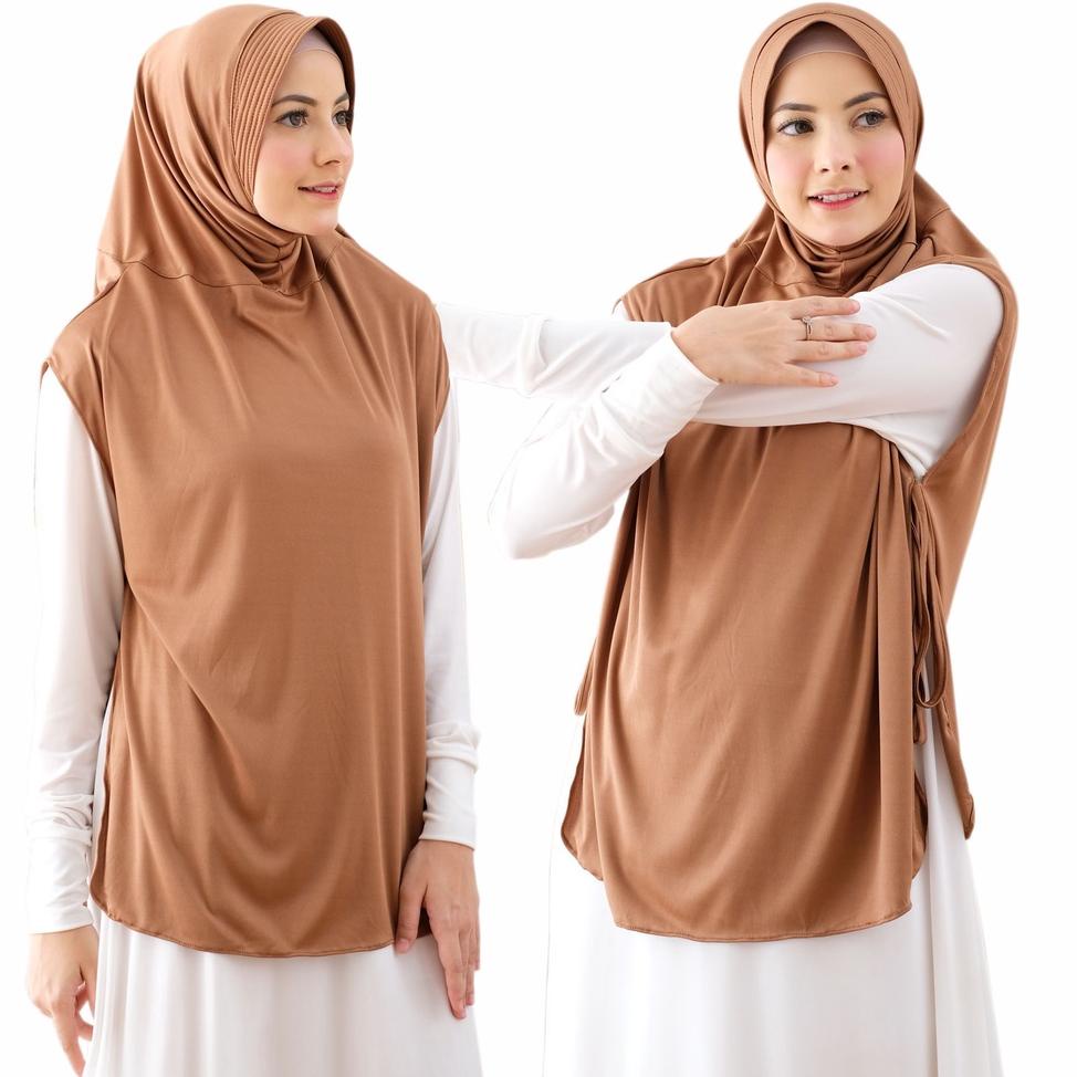 Hijab Sporty Olahraga Muslimah Syar'i Jumbo XXL / Jilbab Instan Sport Jumbo Cardi (Jilbab Sporty) "B