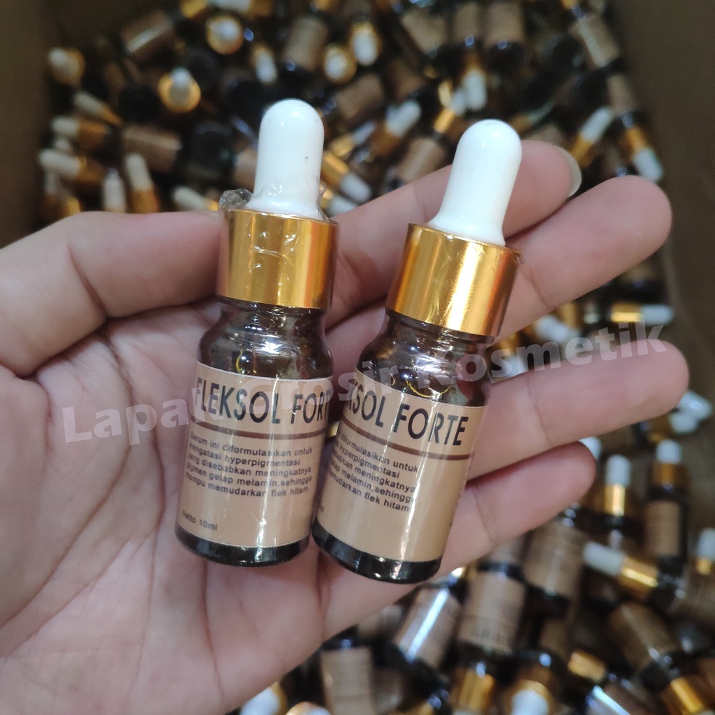 [TERLARIS] Serum FLEKSOL FORTE 10ml / Serum Penghilang Flek / Obat totol Flek 10 ML