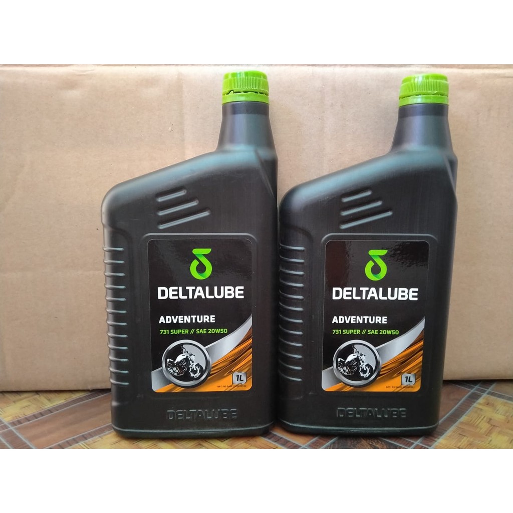 Original Oli Mesin Motor Deltalube Adventure 731 SUPER // SAE 20W50
