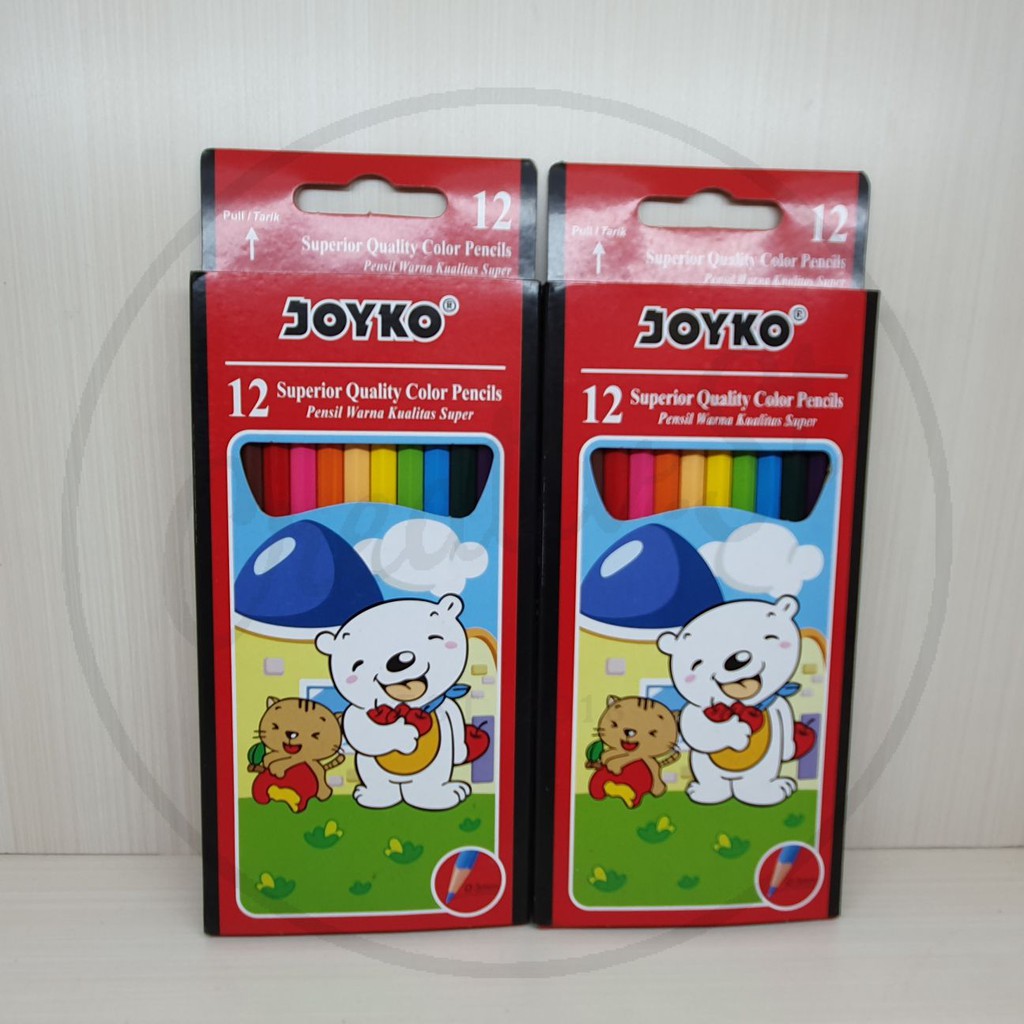 JOYKO Pensil 12 Warna Panjang Color Pencil