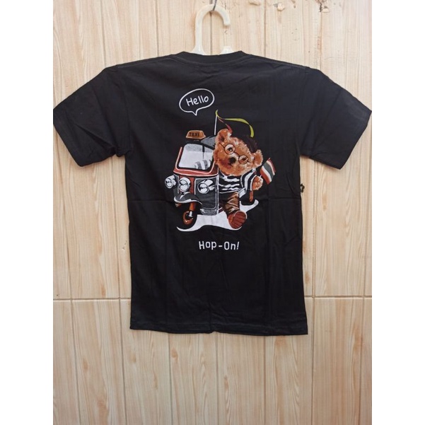 Kaos tedy bear anak abg tanggung junior