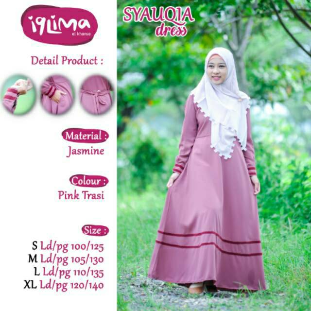 GAMIS JASMINE GAMIS IQLIMA SYAUQIA DRESS