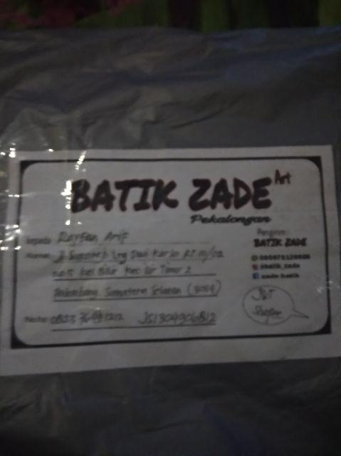 Baju Couple Ayah Dan Anak  Kemeja Hem Batik Manggar