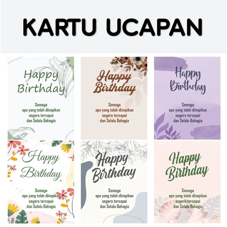 Jual Kartu Ucapan Buket | Shopee Indonesia