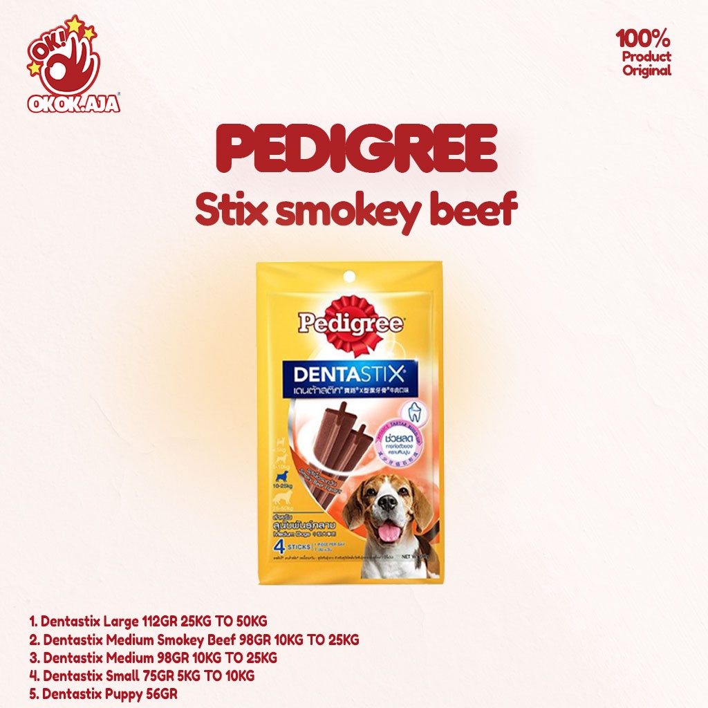 PEDIGREE DENTASTIX Snack Cemilan Anjing - Snack Anjing murah