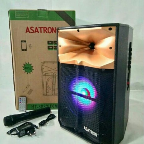 Speaker Bluetooth meeting Portable Asatron Ht 8882 UKM+mic wireless